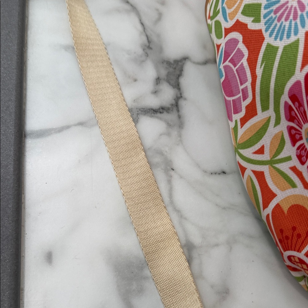 Lily Bloom Triple Zip Floral Crossbody Purse - Picture 7 of 11